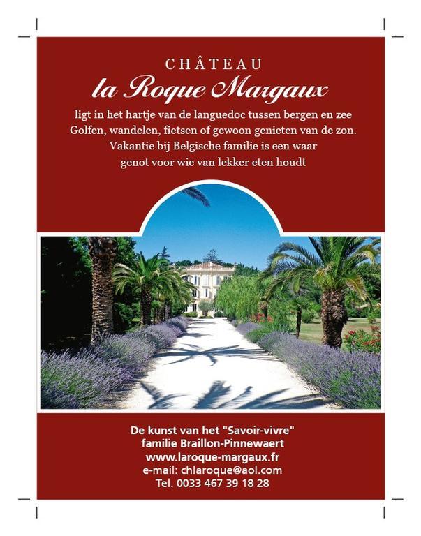 Hôtel Chateau La Roque Margaux à Servian Extérieur photo